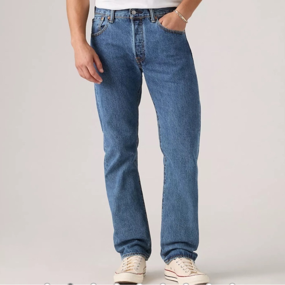 Levi’s Men’s 501 XX Original Fit Button Fly Denim Jeans | Size 34x32